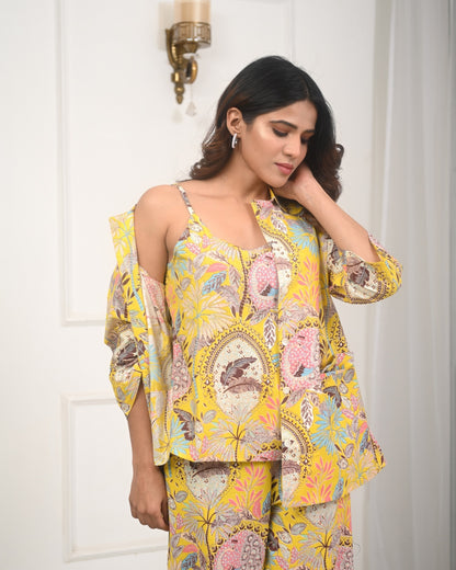 RimeLine 3 pcs Co-ord Set For Women