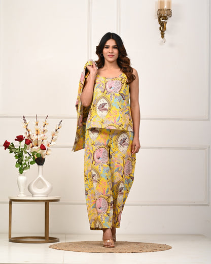 RimeLine 3 pcs Co-ord Set For Women