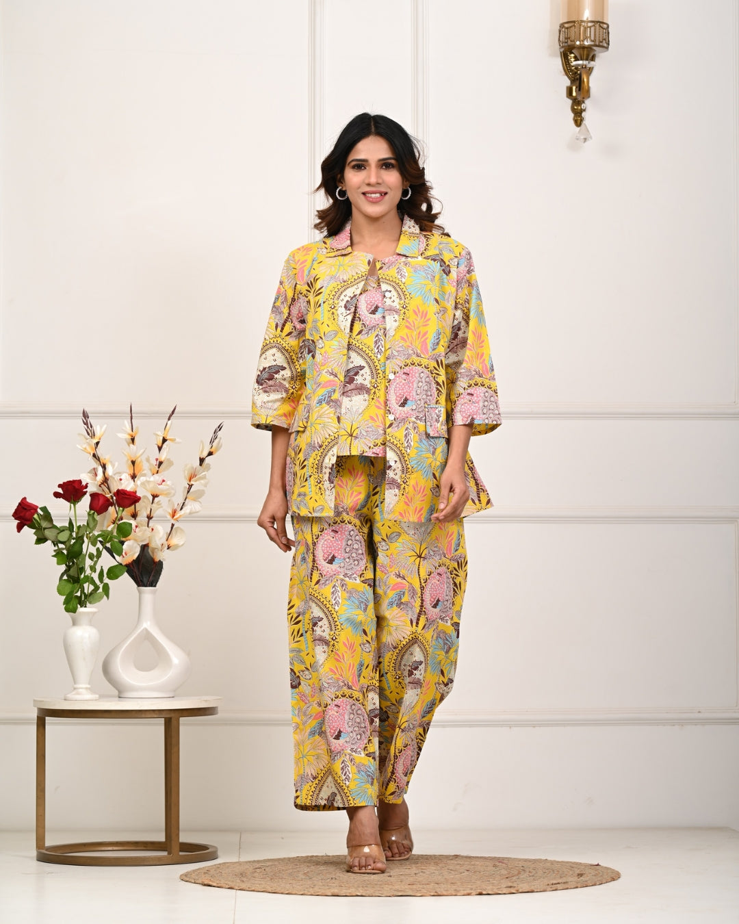 RimeLine 3 pcs Co-ord Set For Women