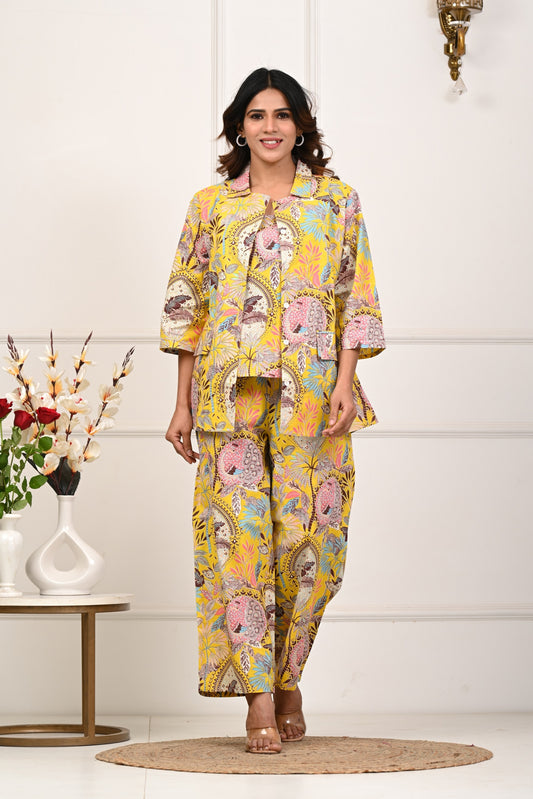 RimeLine 3 pcs Co-ord Set For Women