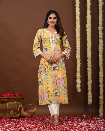 Round-Neck Kurti