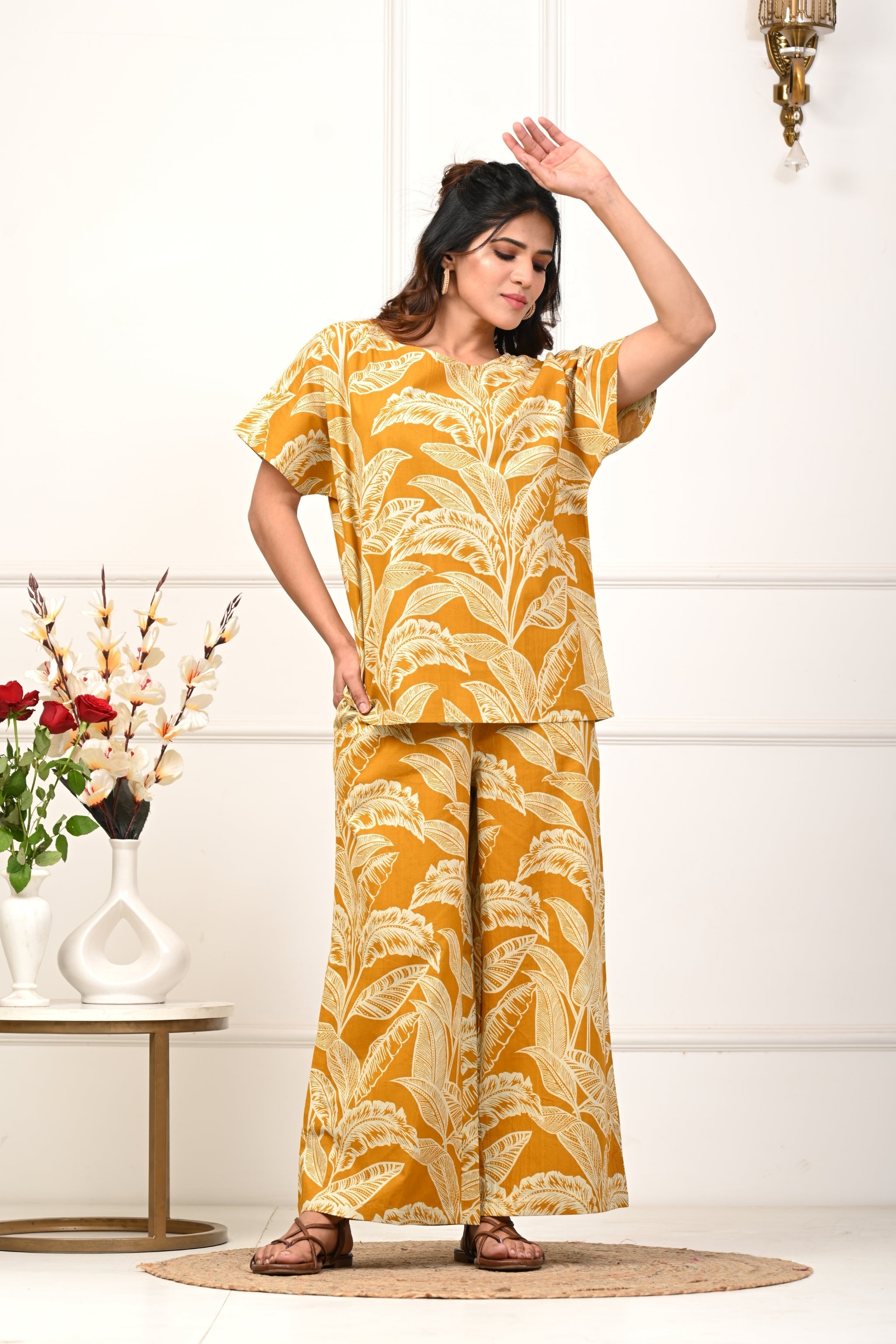 Rimeline 2 pcs Co-ord Set For Women