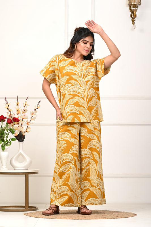 Rimeline 2 pcs Co-ord Set For Women