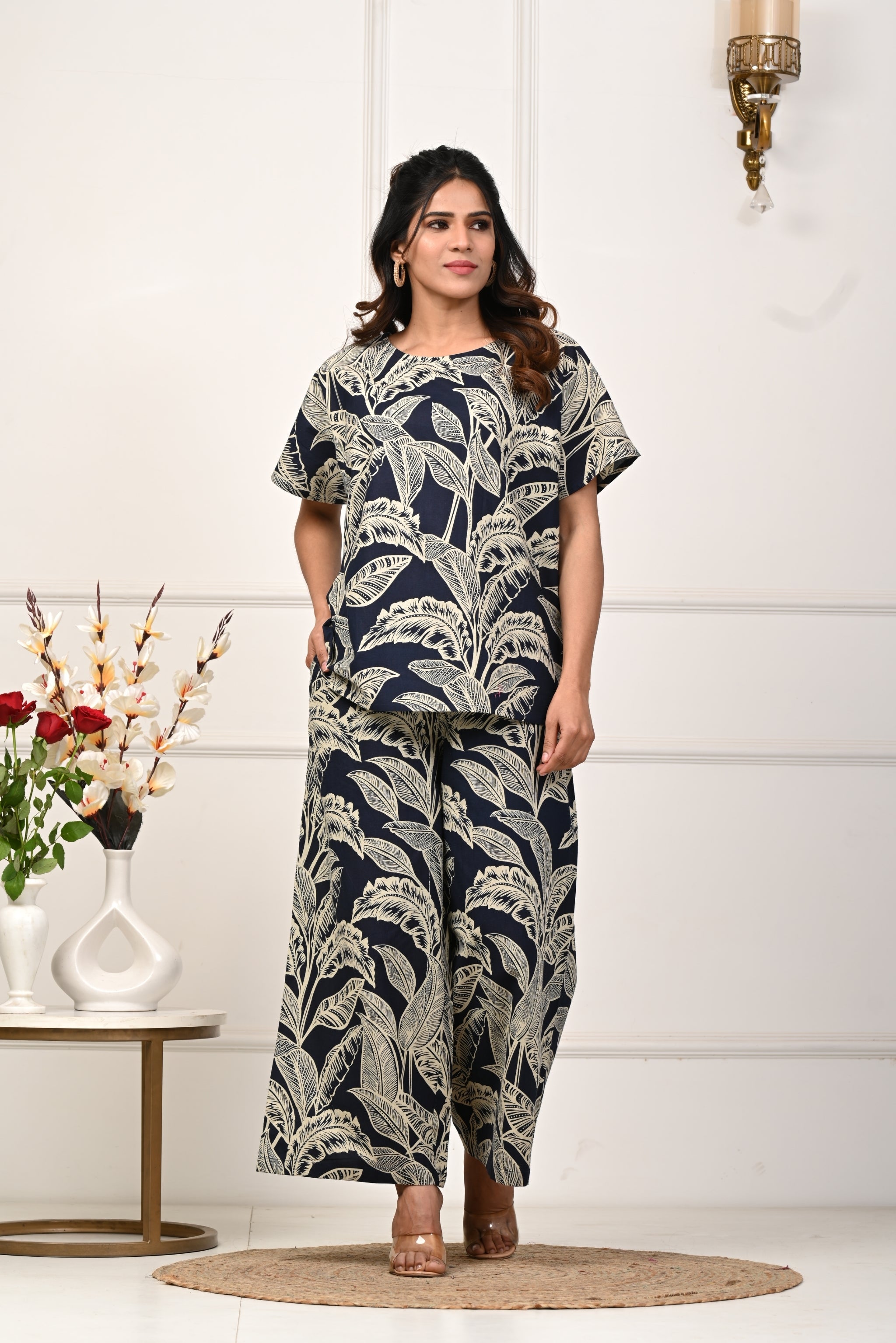 Rimeline 2 pcs Co-ord Set For Women