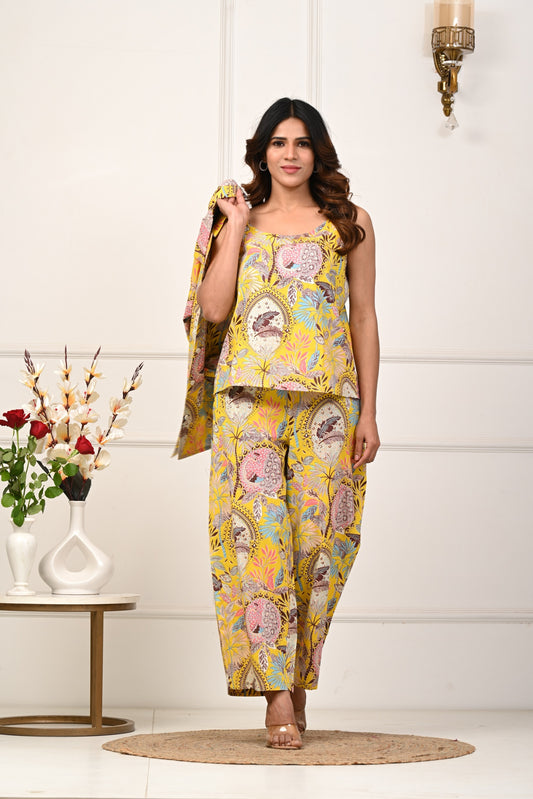 RimeLine 3 pcs Co-ord Set For Women