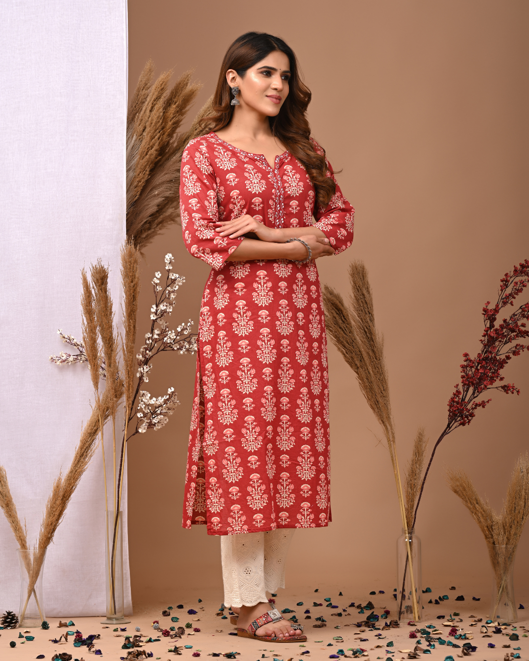 Women Ethnic Motifs Printed Kurta