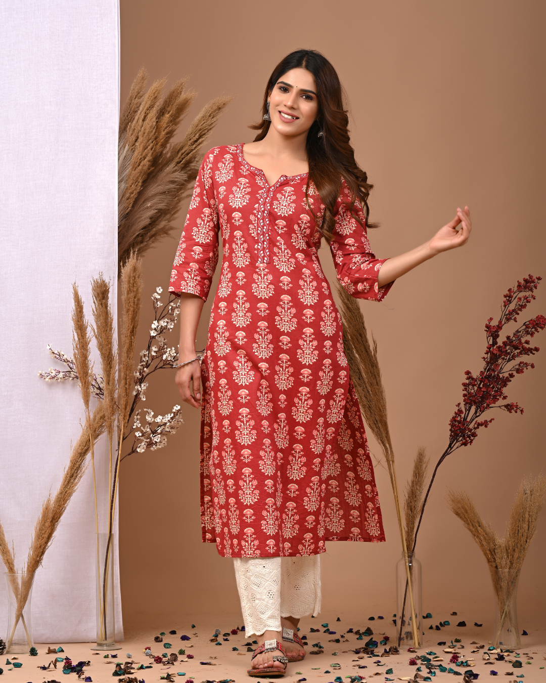 Women Ethnic Motifs Printed Kurta