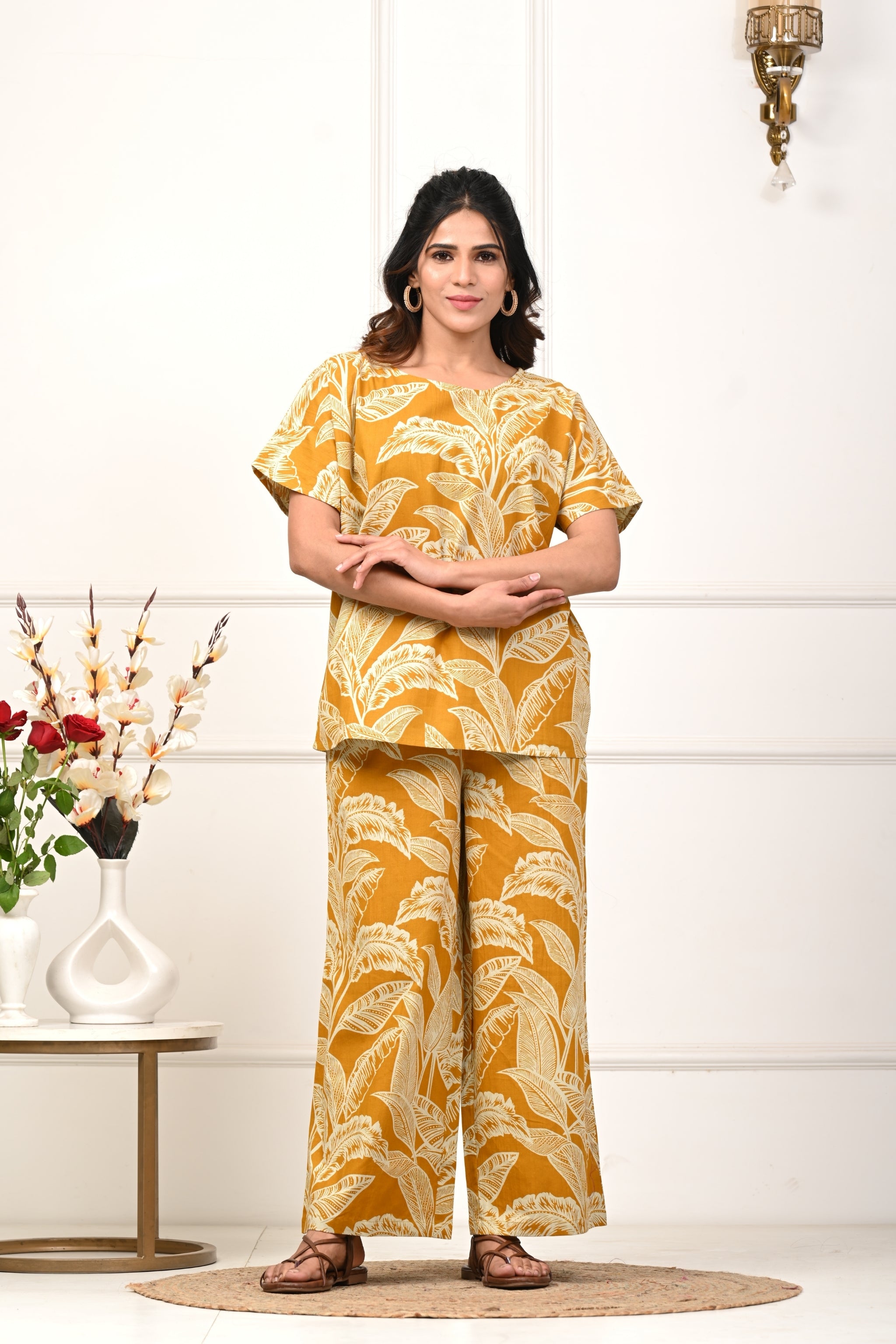 Rimeline 2 pcs Co-ord Set For Women