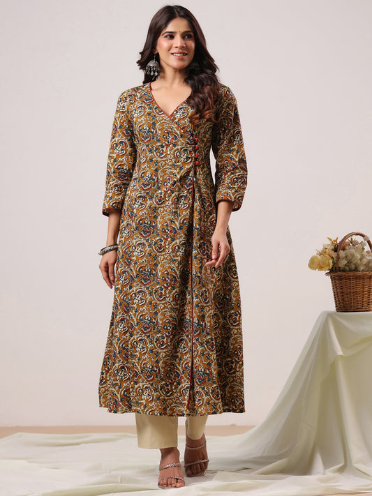 Rimeline Women Ethnic Motifs Printed Floral Kurta