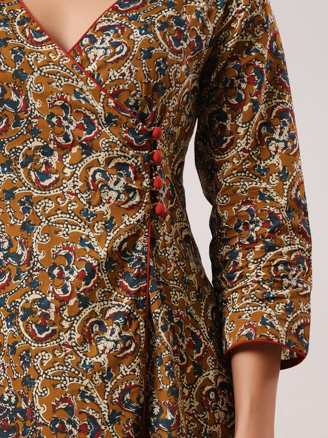 Rimeline Women Ethnic Motifs Printed Floral Kurta