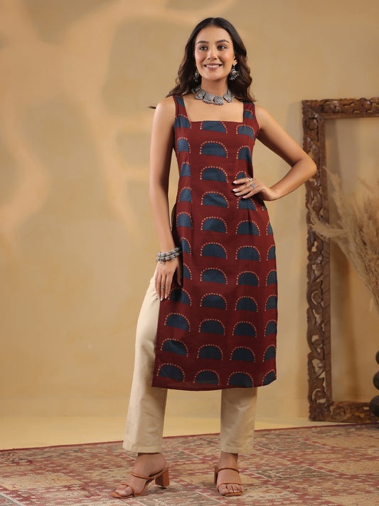 Rimeline Women Ethnic Motifs Printed Kurta